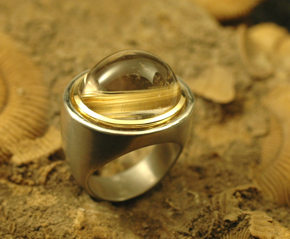 Rutilquarz Ring